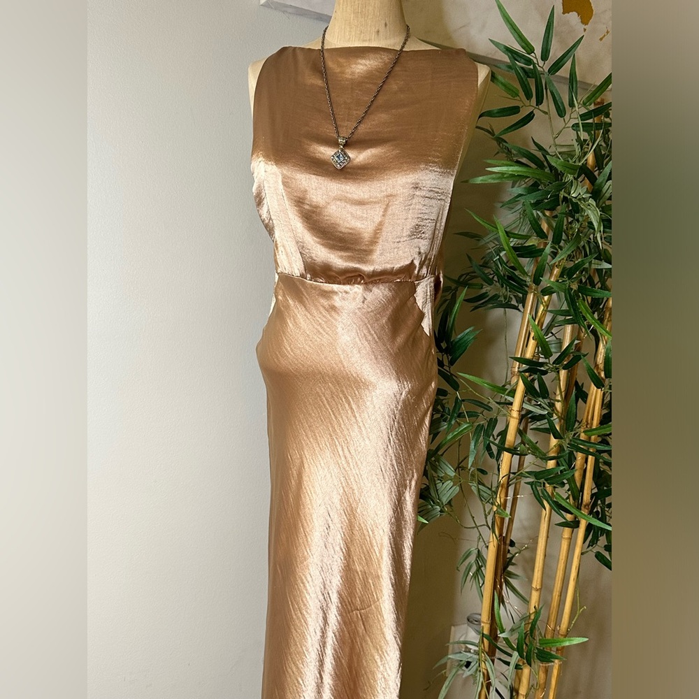 SOLD ALREADY 🛑 ASOS GOLD DRESS ZS 8 US